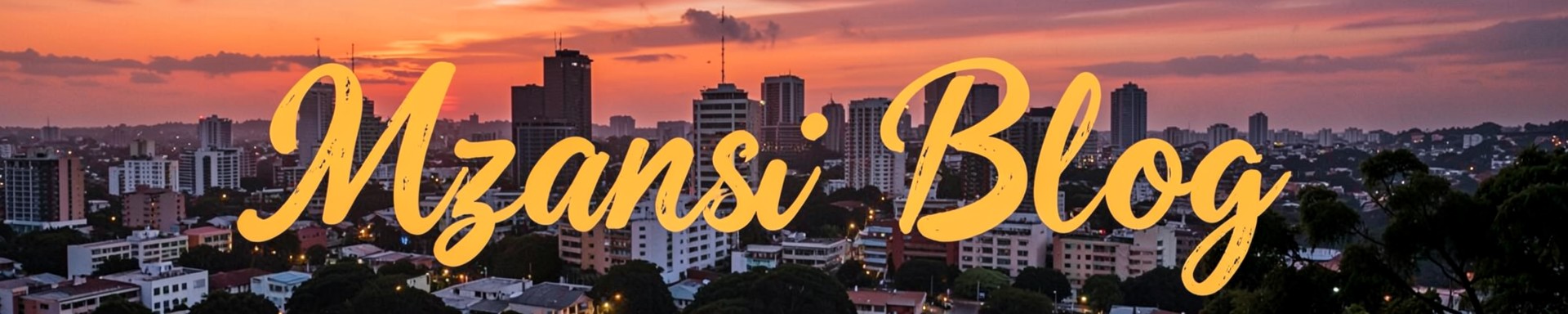 mzansi.blog header. south africa.