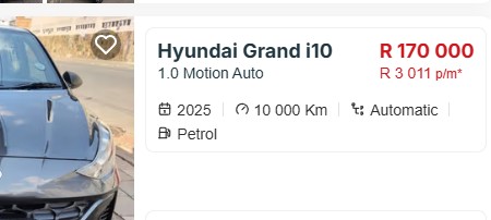 Hyundai Grand i10 Automatic for sale. Used car.