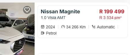 Nissan Magnite AMT for sale